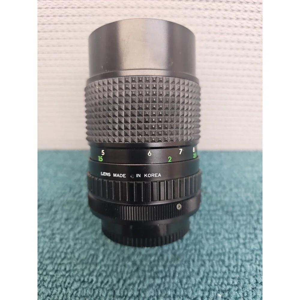 JC Penney Coated Optics 52mm 1:2.8 f=135mm Lens W/Lens Caps Minolta MD mount